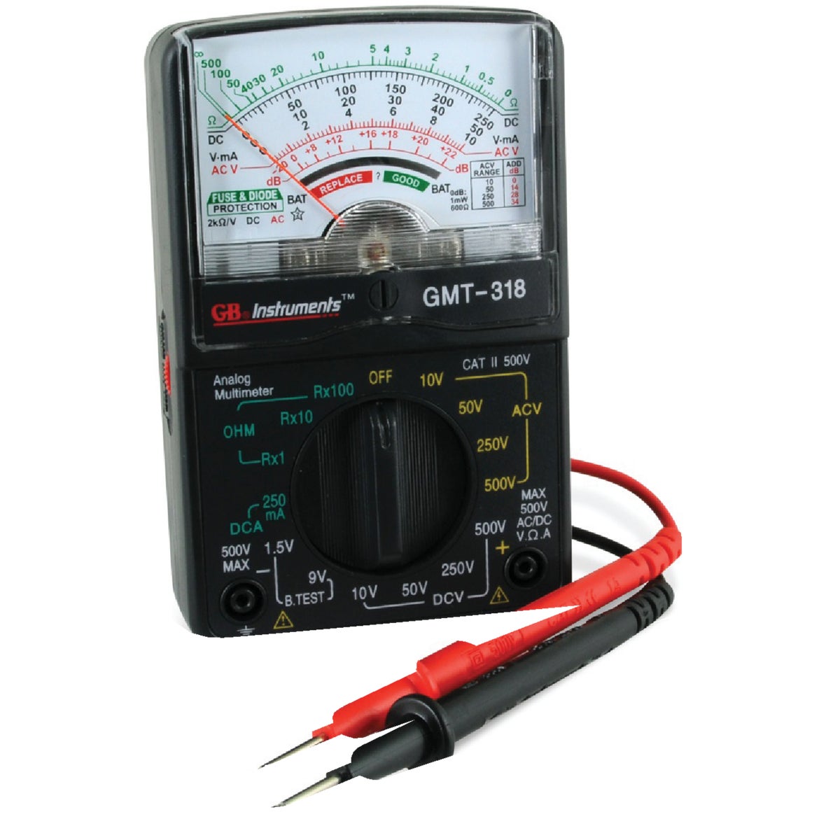 Gardner Bender 6-Function Analog Multimeter