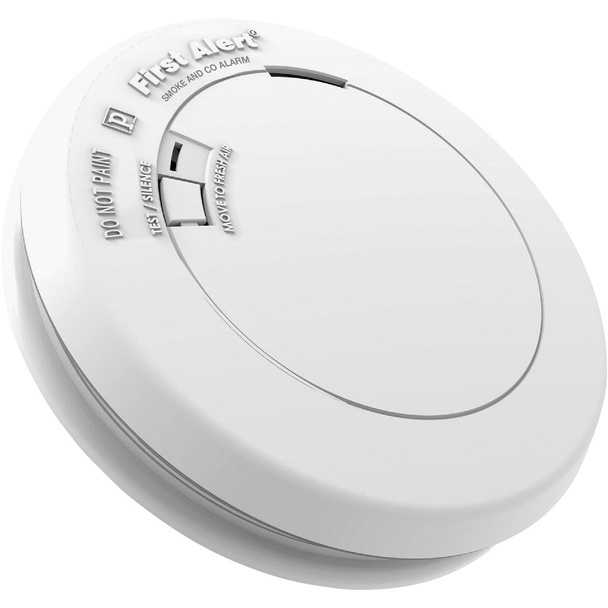 First Alert 10-Year Battery Slim Round Carbon Monoxide/Smoke Alarm