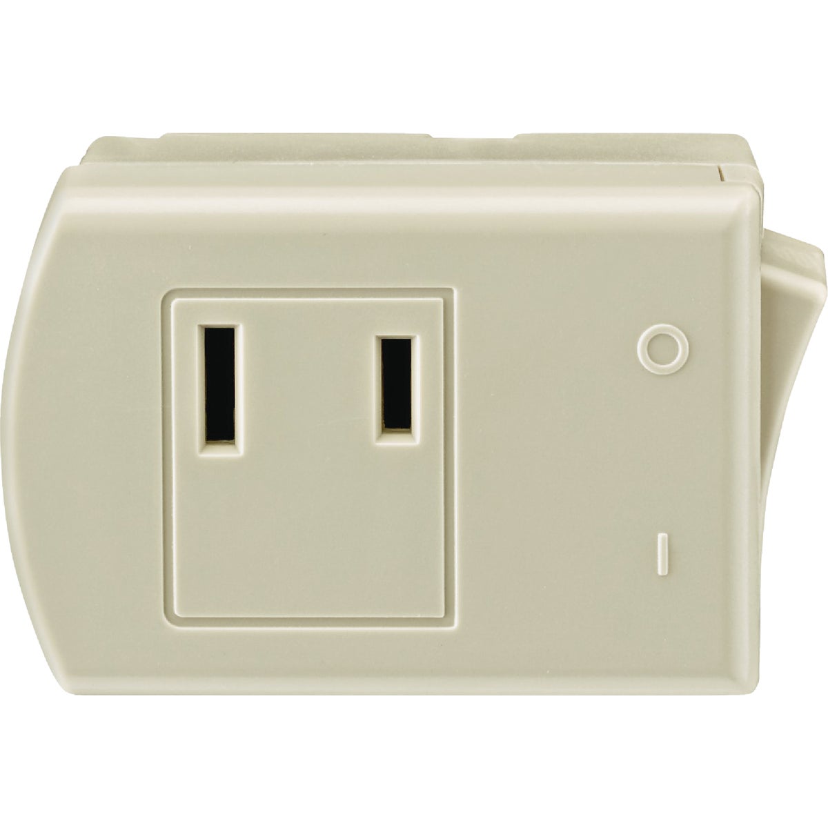 Leviton Ivory 13A Plug-In Switch Adapter