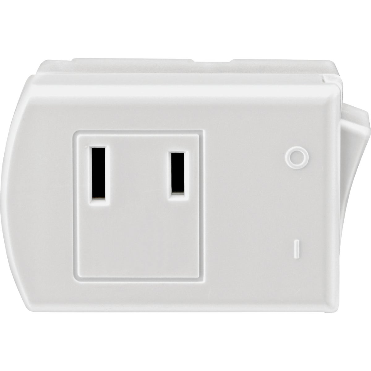 Leviton White 13A Plug-In Switch Adapter