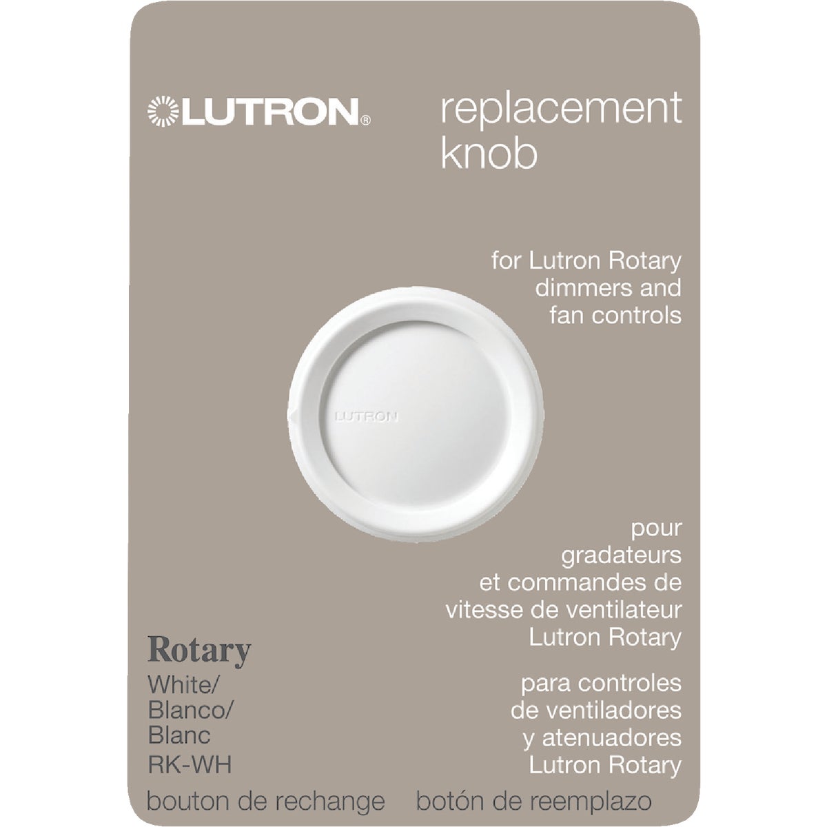 Lutron Rotary Dimmer Knob