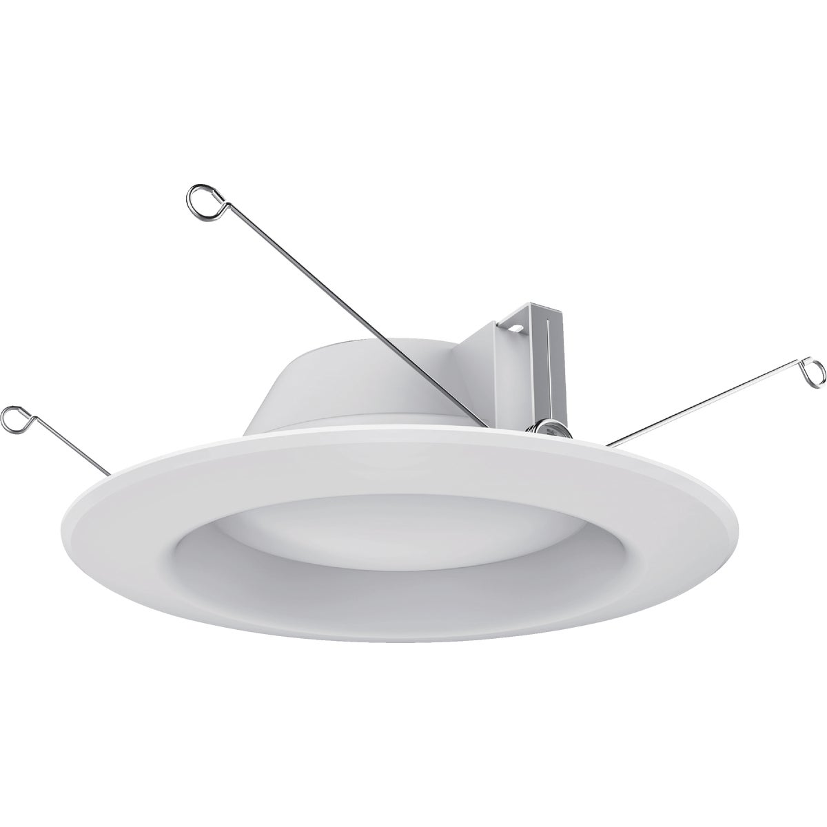 Satco 5 In./6 In. Retrofit Non-IC Rated White LED Recessed Light Kit