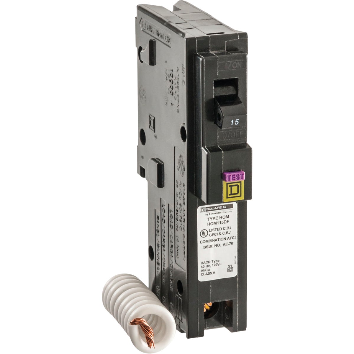 Square D Homeline Dual Function Breaker