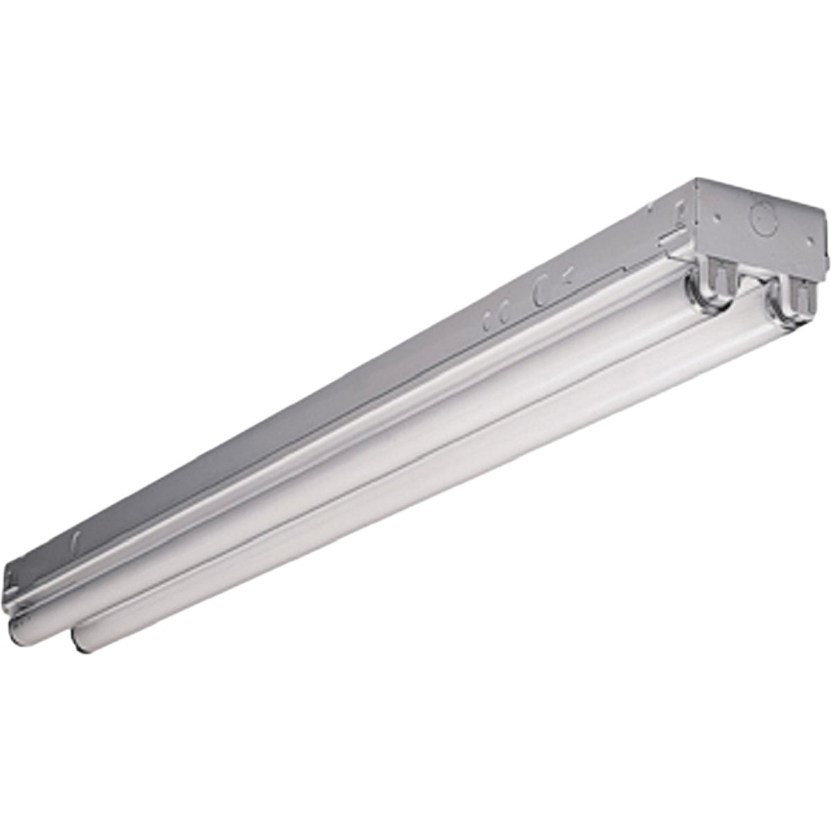 Metalux Fluorescent Magnetic Ballast Strip Light Fixture