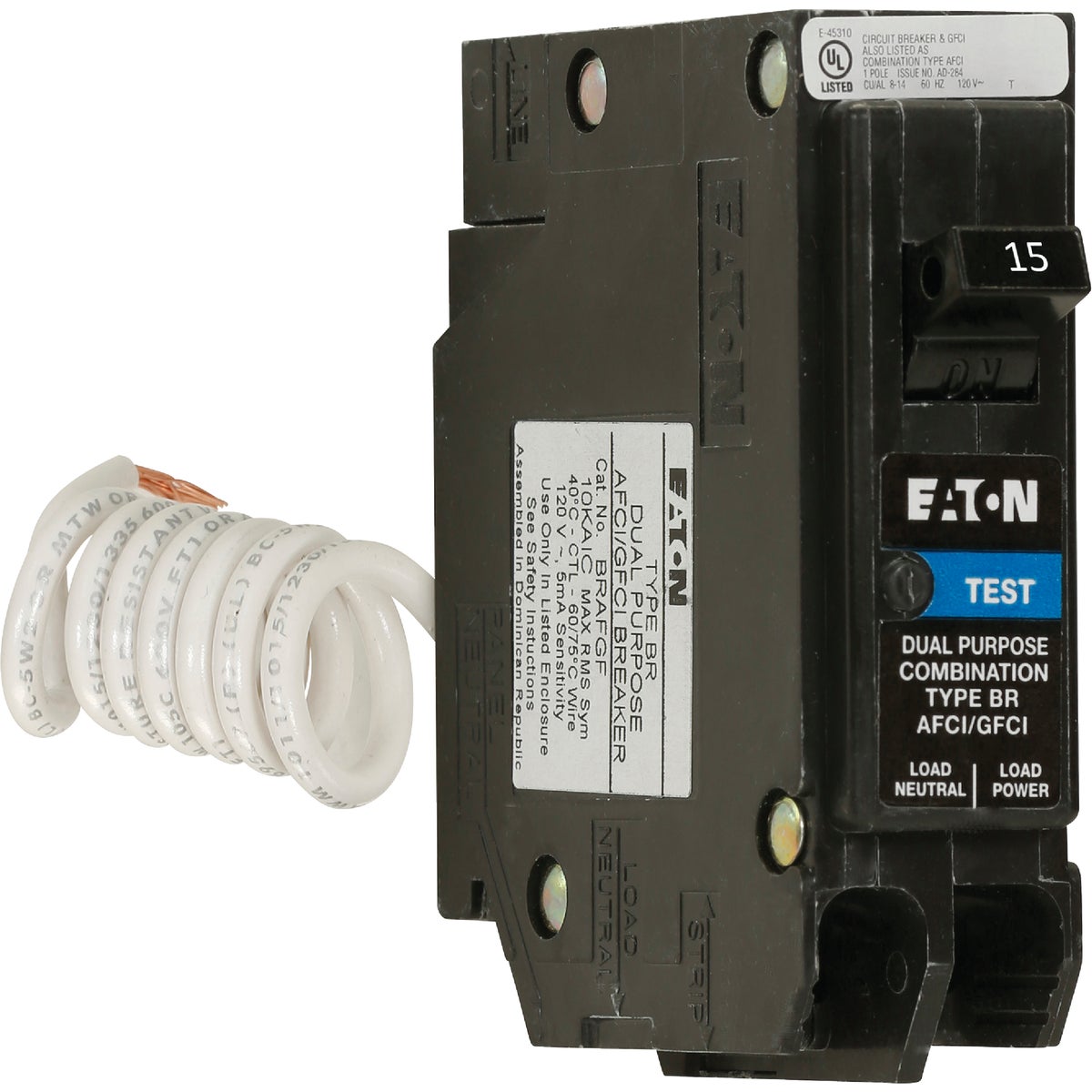 Eaton BR Short Body Dual Function Breaker