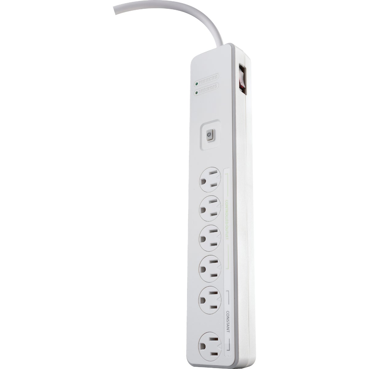 Woods Remote Control Surge Protector Strip