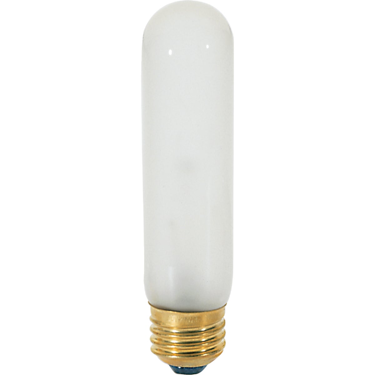 Satco 40W Frosted Medium Base T10 Incandescent Tubular Appliance Light Bulb