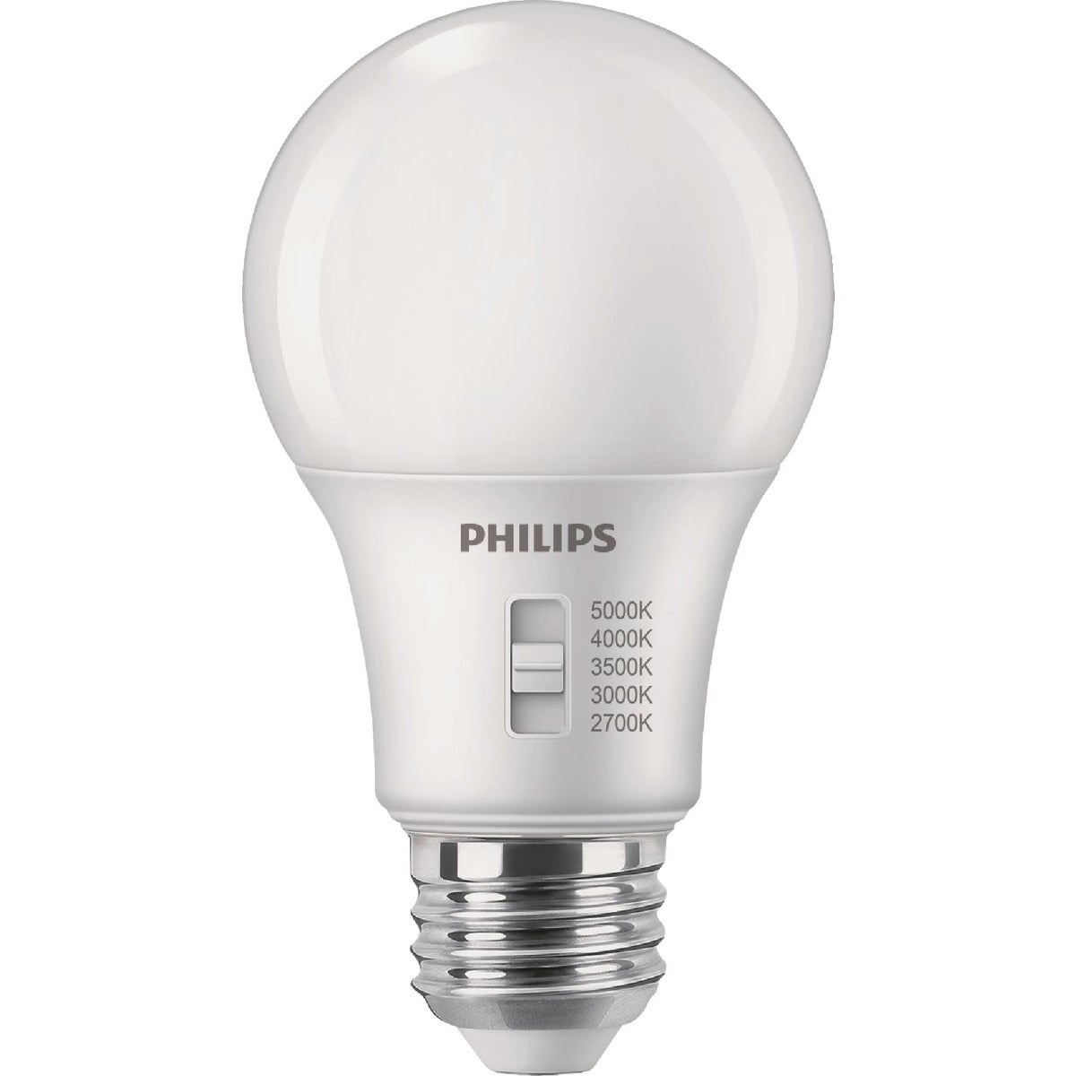Philips 60W Equivalent 5 CCT A19 Medium Dimmable LED Light Bulb (4-Pack)