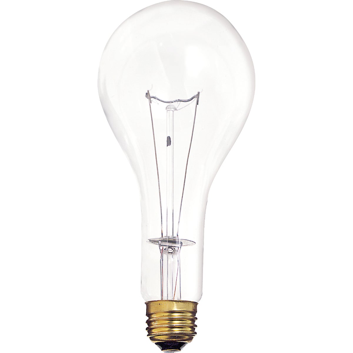 Satco 300W Clear Medium Base PS25 Incandescent High Wattage Light Bulb