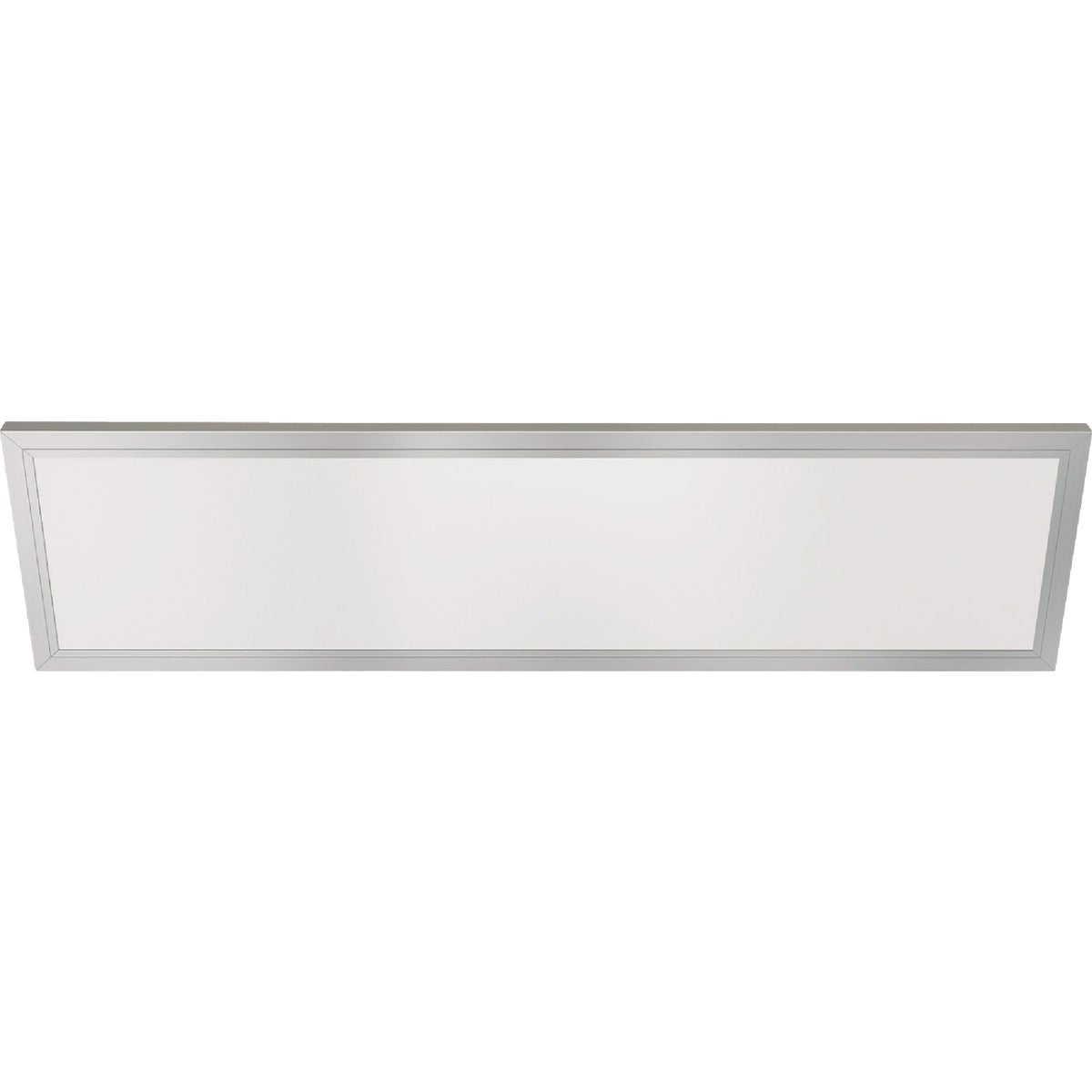 Feit Electric Edge-Lit 1 Ft. W. x 4 Ft. L. Nickel Dimmable 6-Way LED Flush Mount Light
