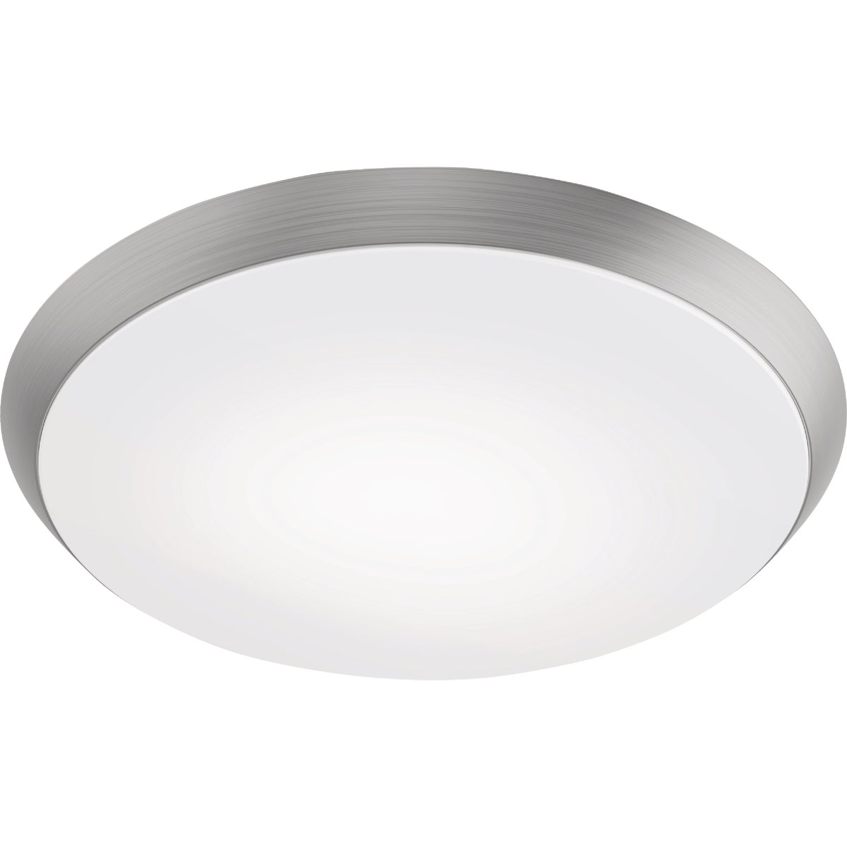 Feit 15 In. Brushed Nickel or Black LED Round CCT Disc Flush Mount Motion Ceiling Light Fixture