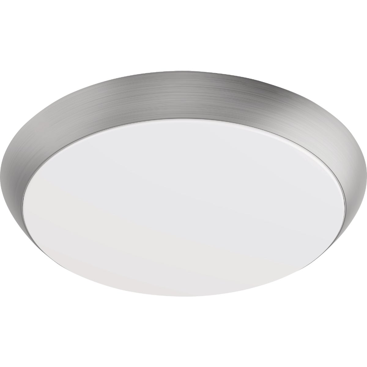 Feit 11 In. Brushed Nickel LED CCT Dimmable Flush Mount Ceiling Light Fixture