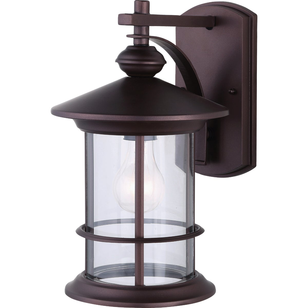 Canarm Treehouse 100W Oil Rubbed Bronze Outdoor Wall Light Fixture