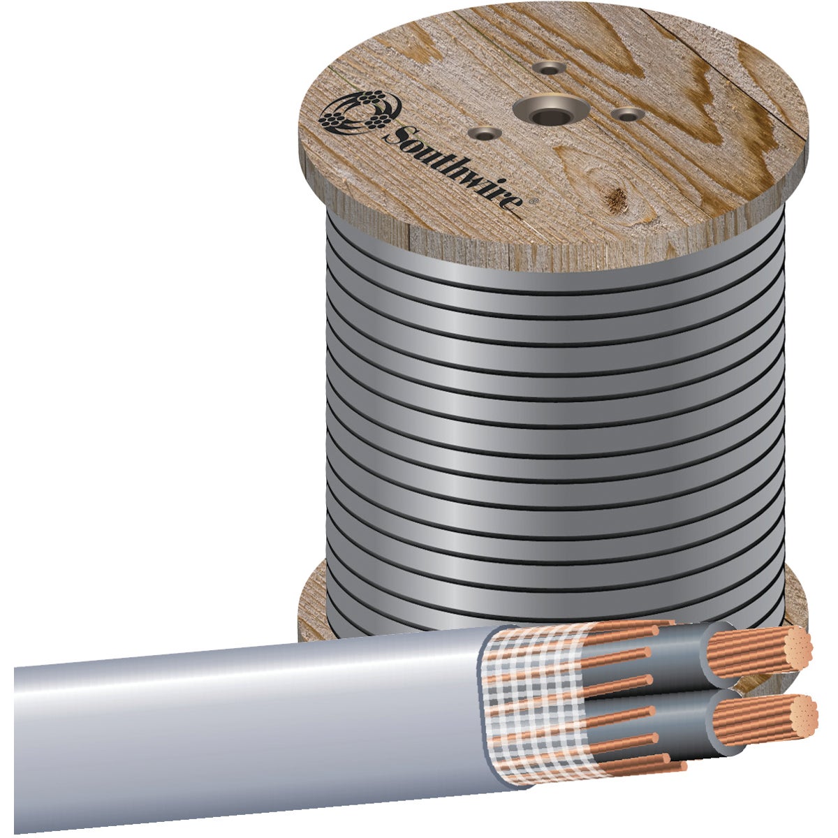 Southwire 150 Ft. 6-6-6 AWG CU SEU Electrical Wire