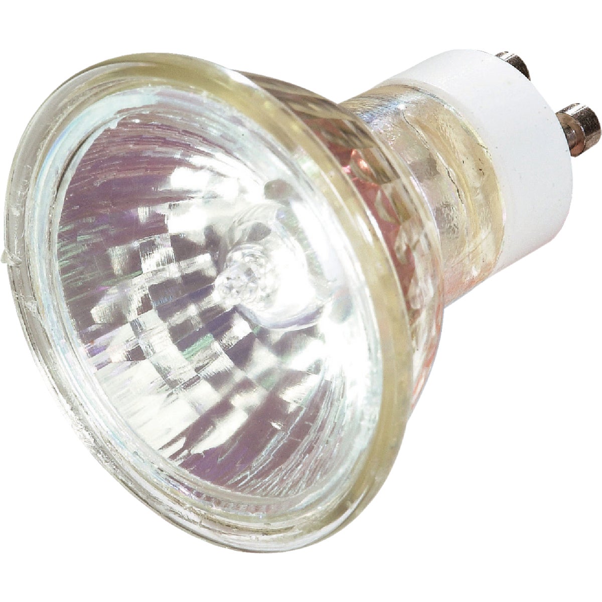 Satco 35W Equivalent Clear GU10 Base MR16 Halogen Floodlight Light Bulb