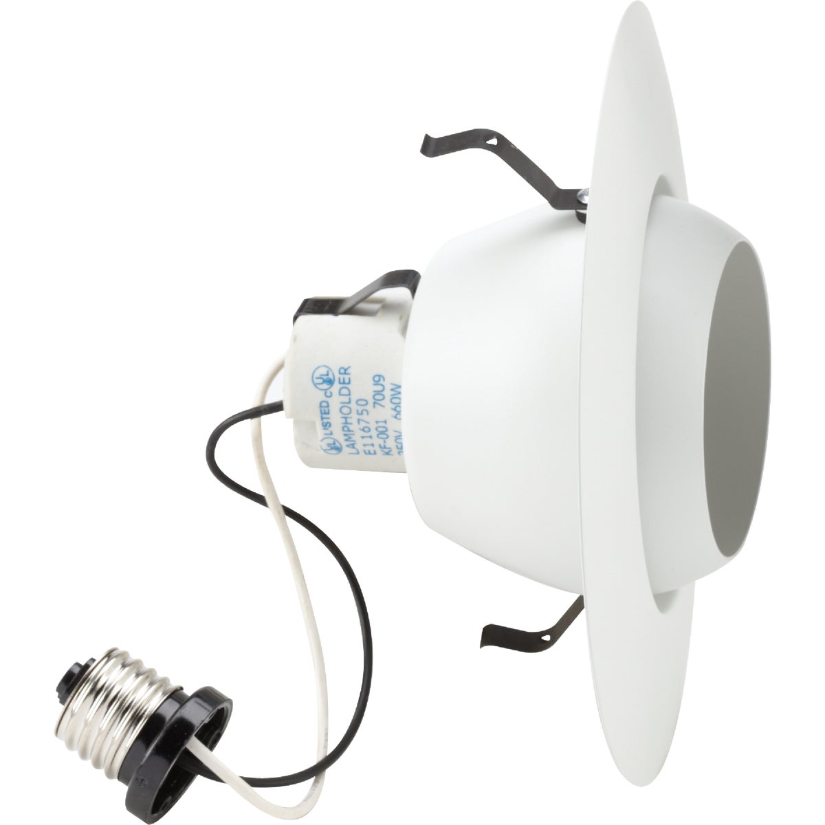 Thomas White Eyeball Recessed Fixture Trim