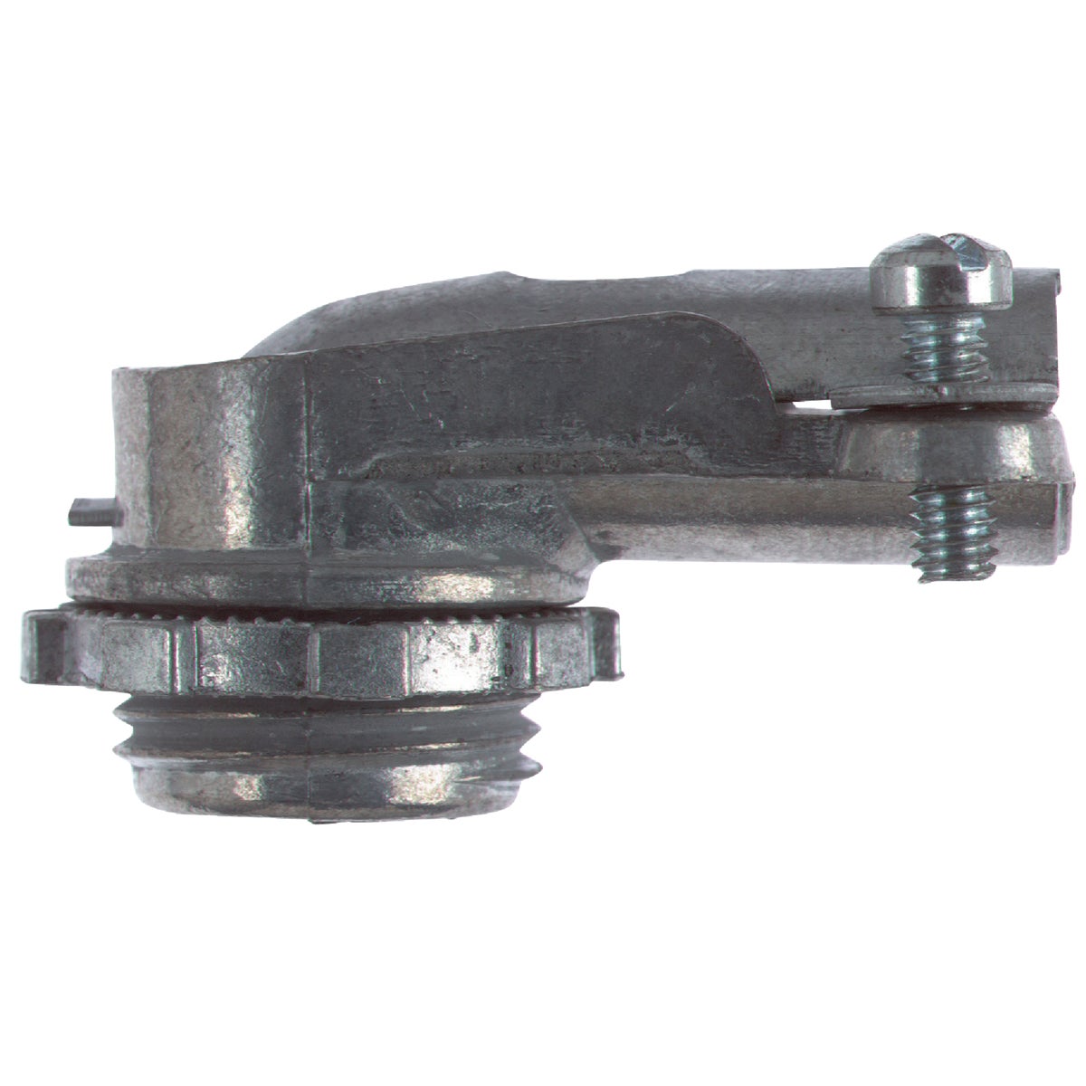 Halex 3/8 In. Clamp 90 Degree Armored Cable/Conduit Connector