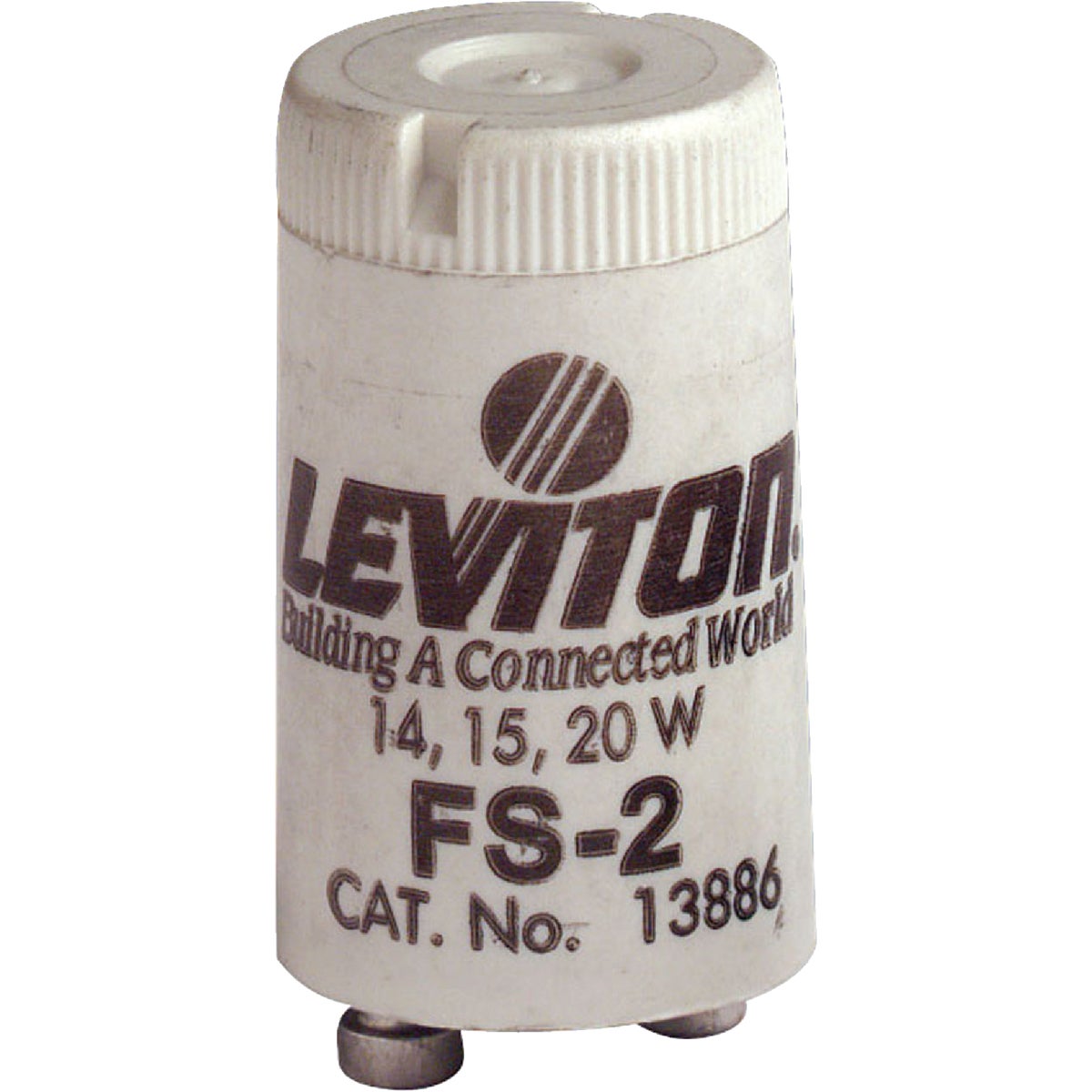 Leviton 14W/15W/20W 2-Pin T8 FS-2 Fluorescent Starter