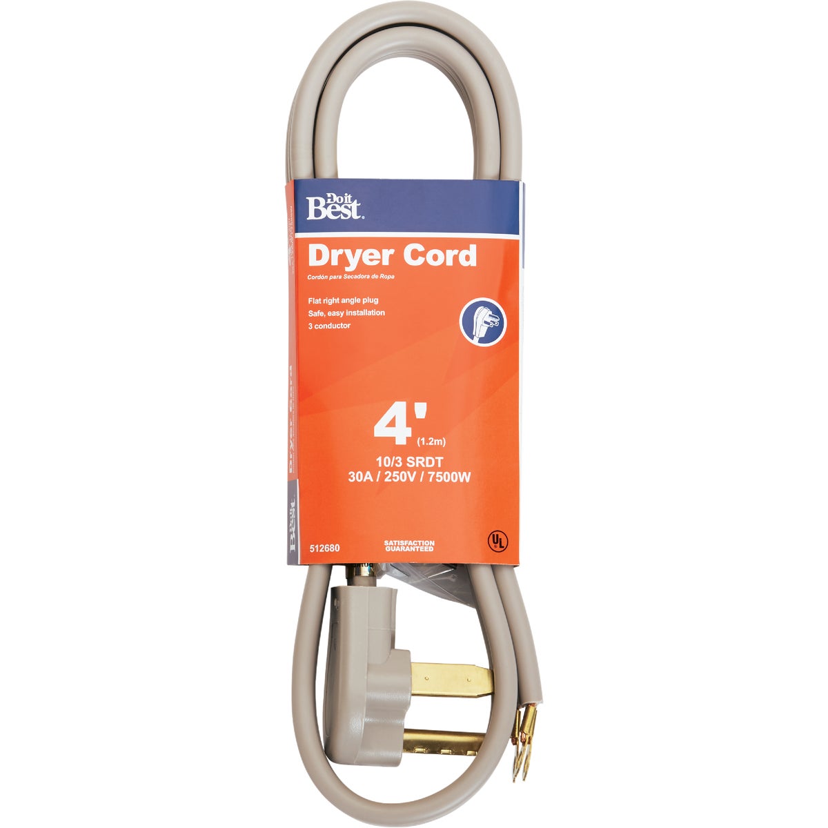 Do it Best 10/3 Dryer Cord