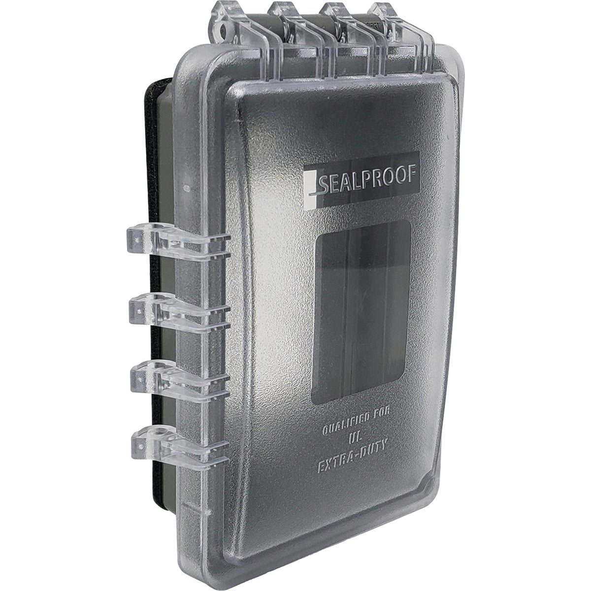Southwire 18-In-1 Single Gang Non-Metallic Multi-Use Clear Weatherproof Cover