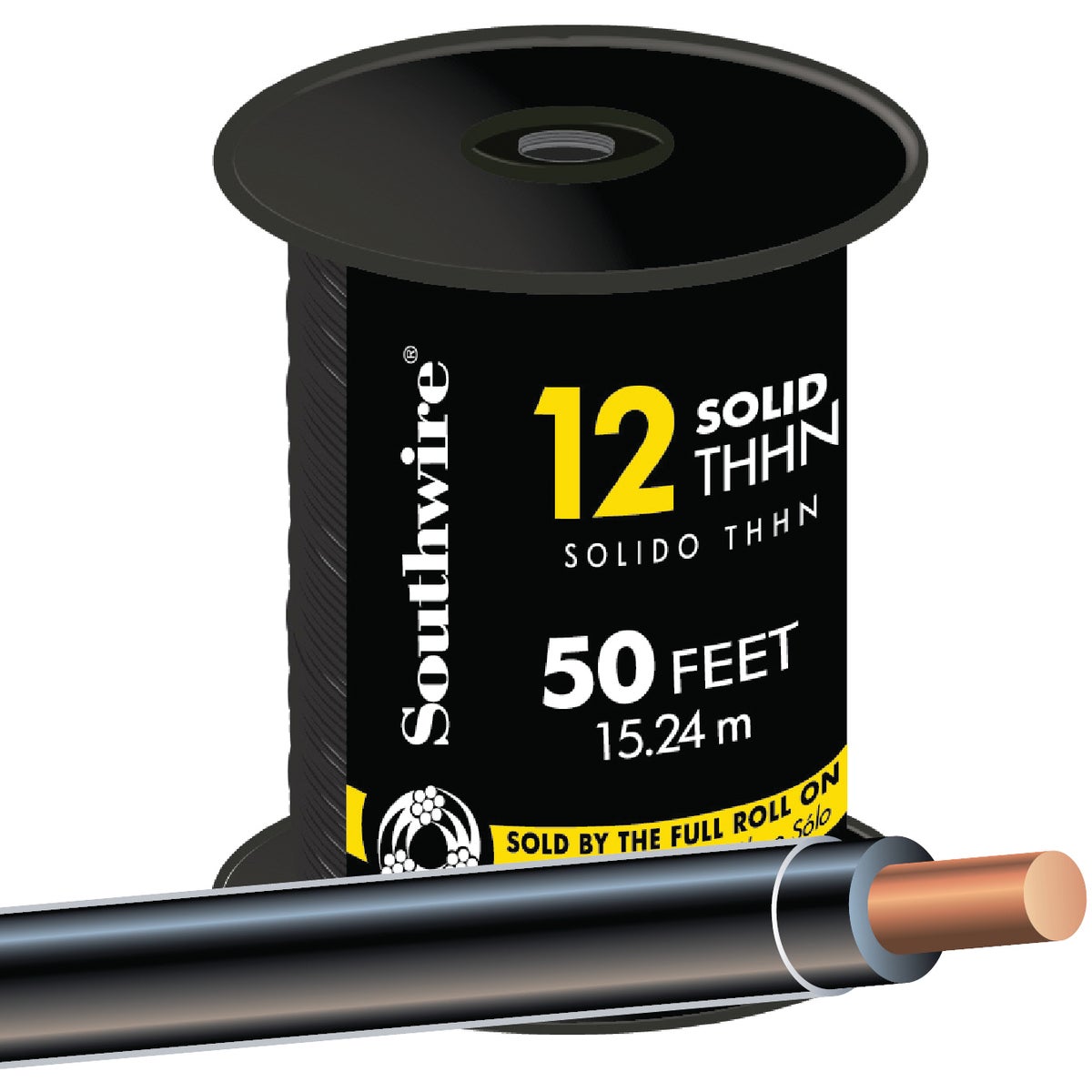 Southwire 12 AWG Solid THHN Electrical Wire