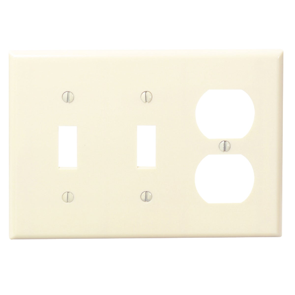 Leviton Plastic Combination Wall Plate