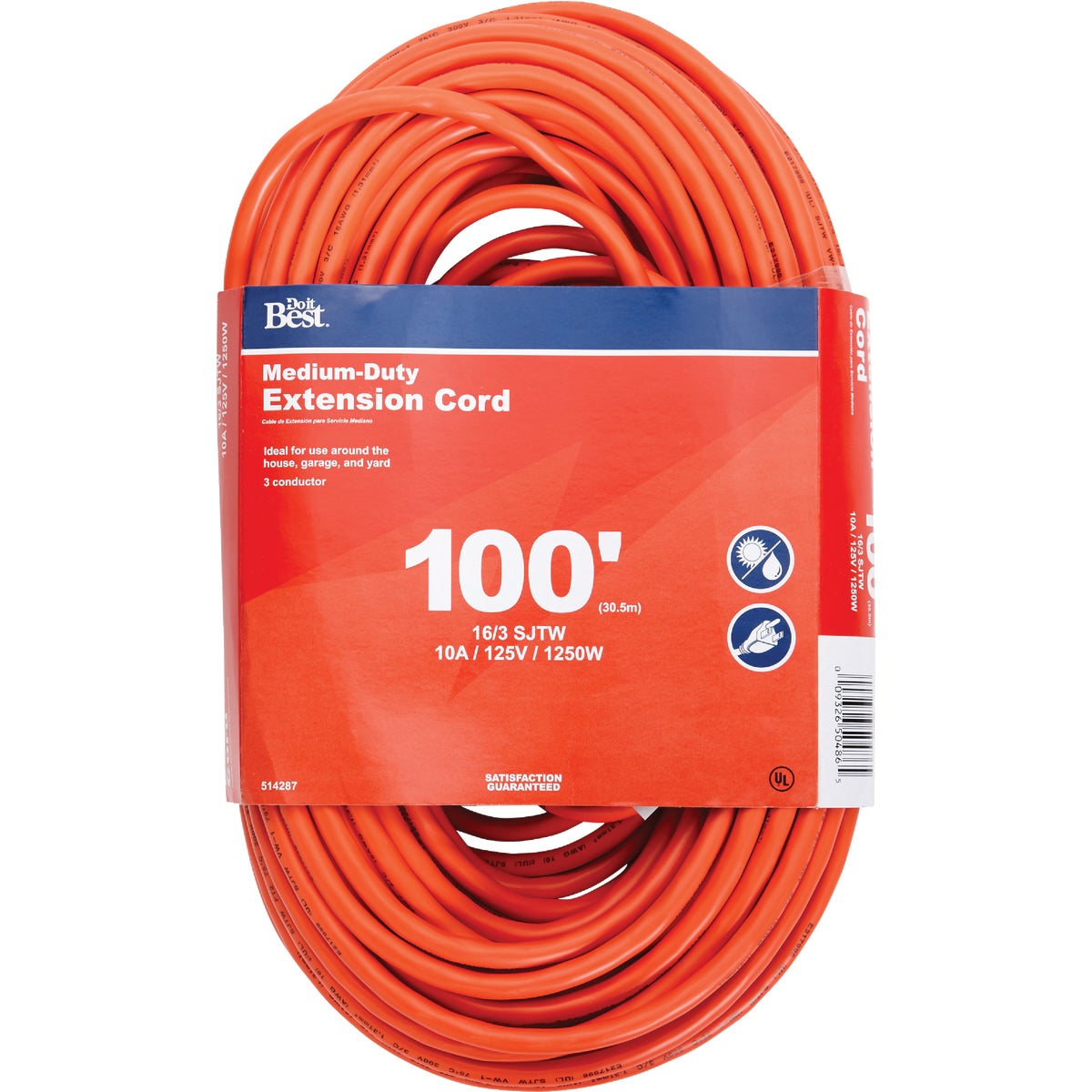 Do it Best 16/3 Outdoor Extension Cord