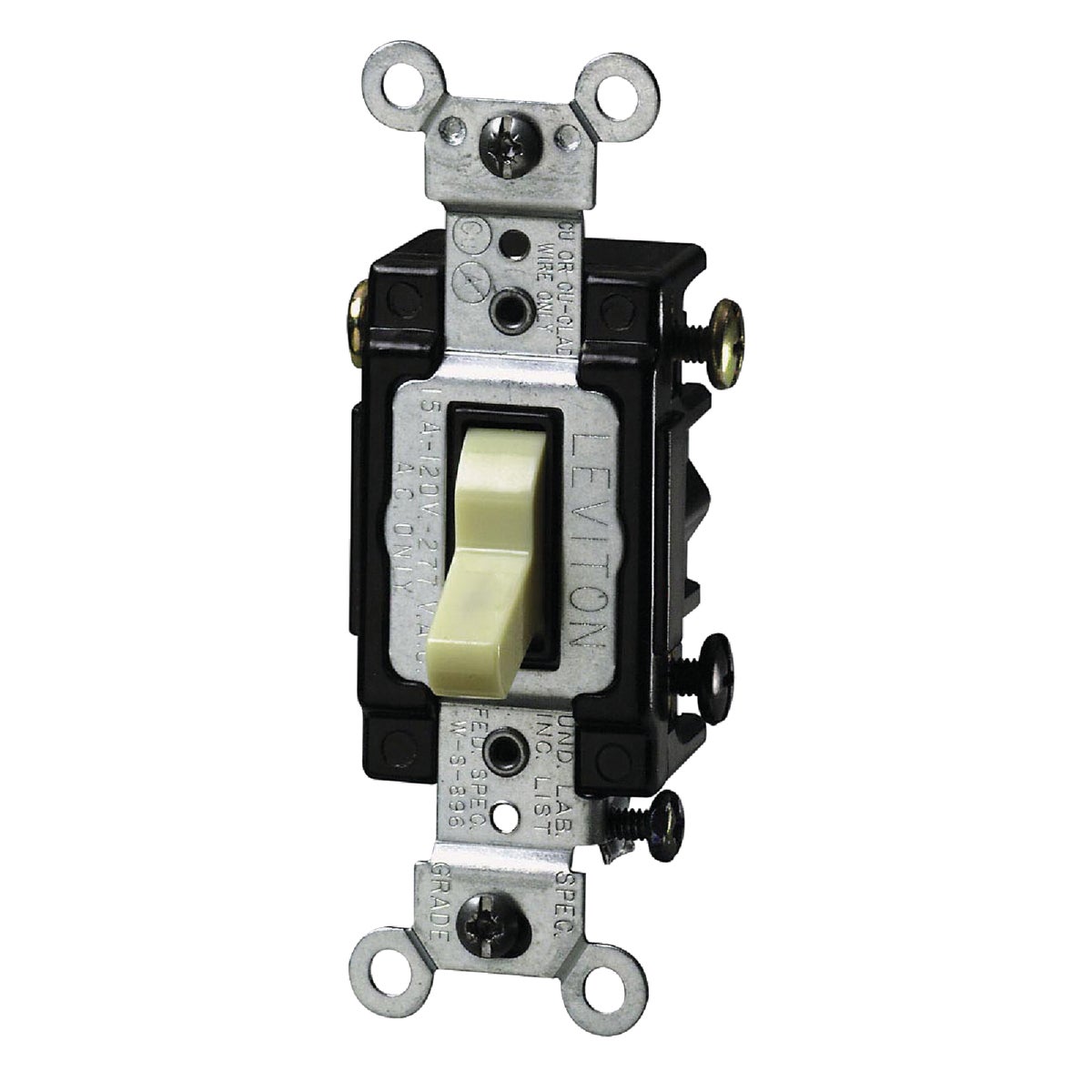 Leviton Commercial Grade Illuminated Quiet 3-Way Switch