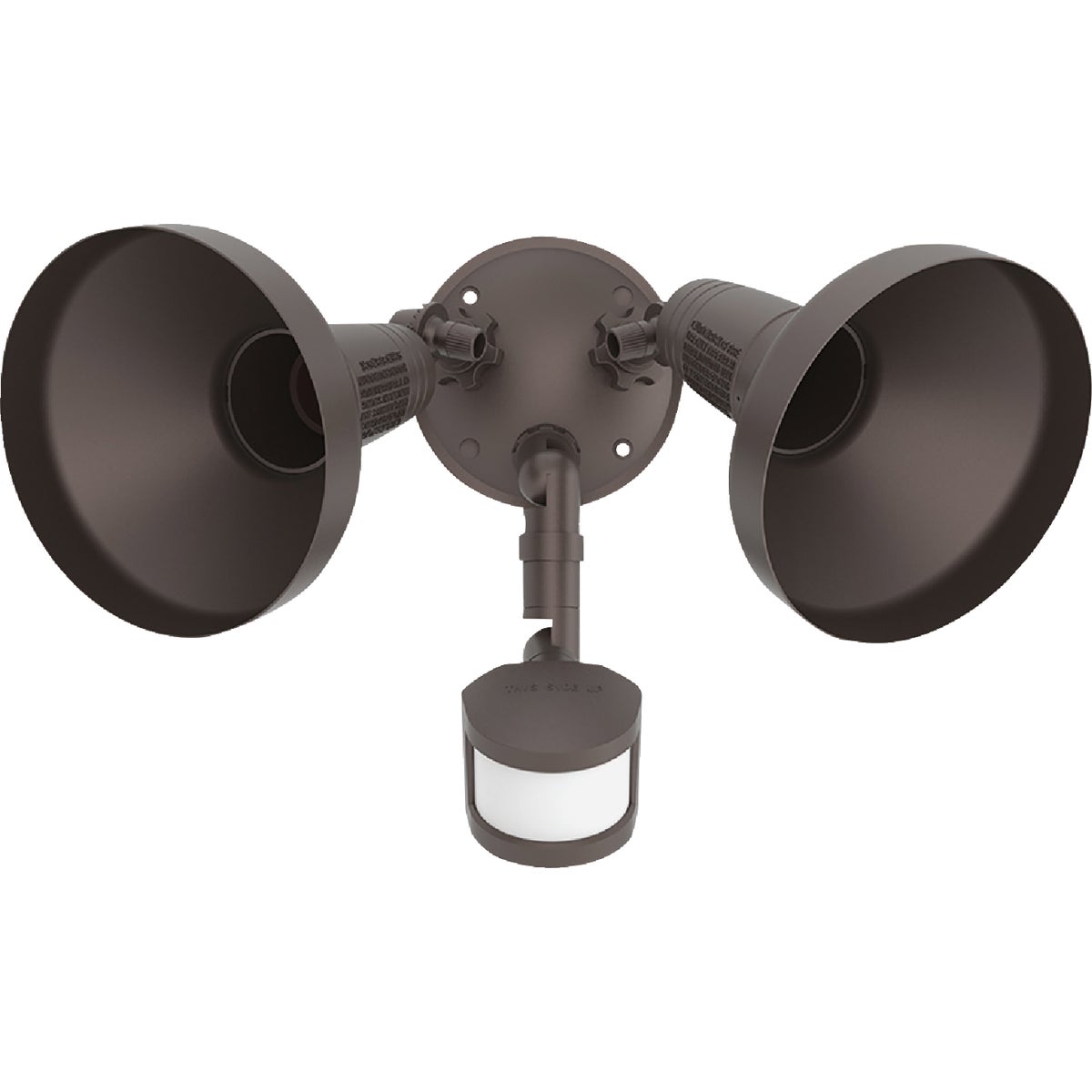 Halo Bronze Motion Activated Incandescent Security Floodlight Fixture