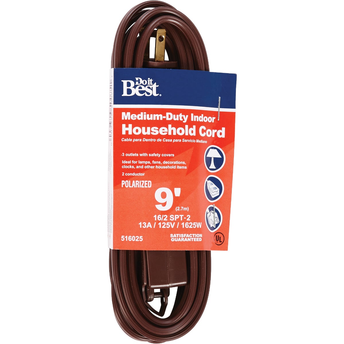 Do it Best 16/2 Cube Tap Extension Cord