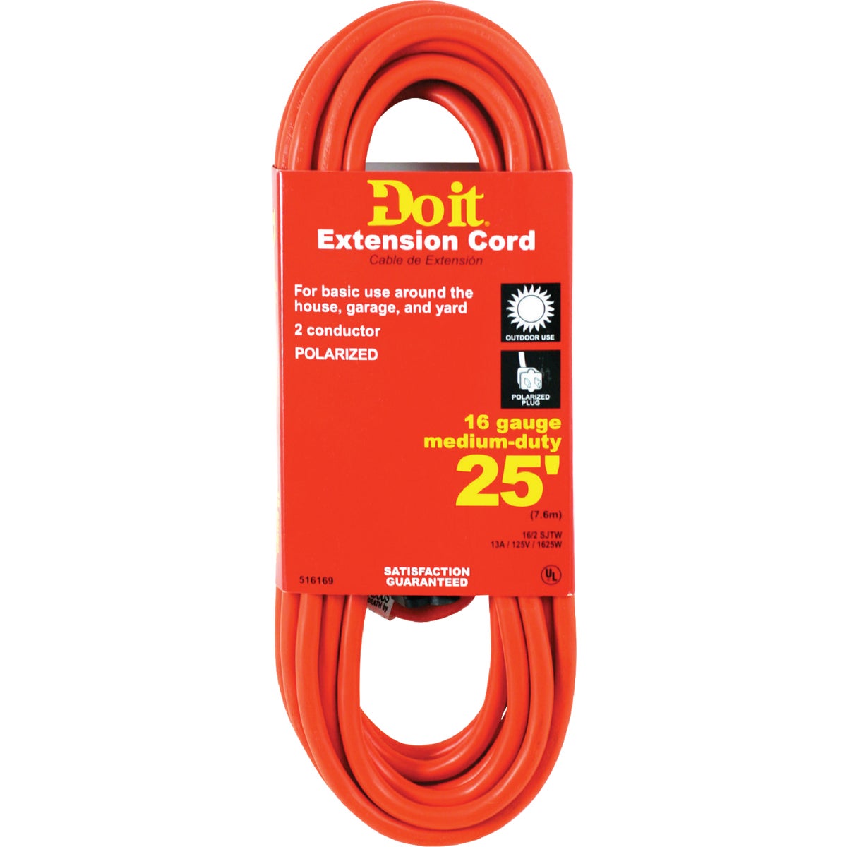 Do it 16/2 Polarized Outdoor Extension Cord