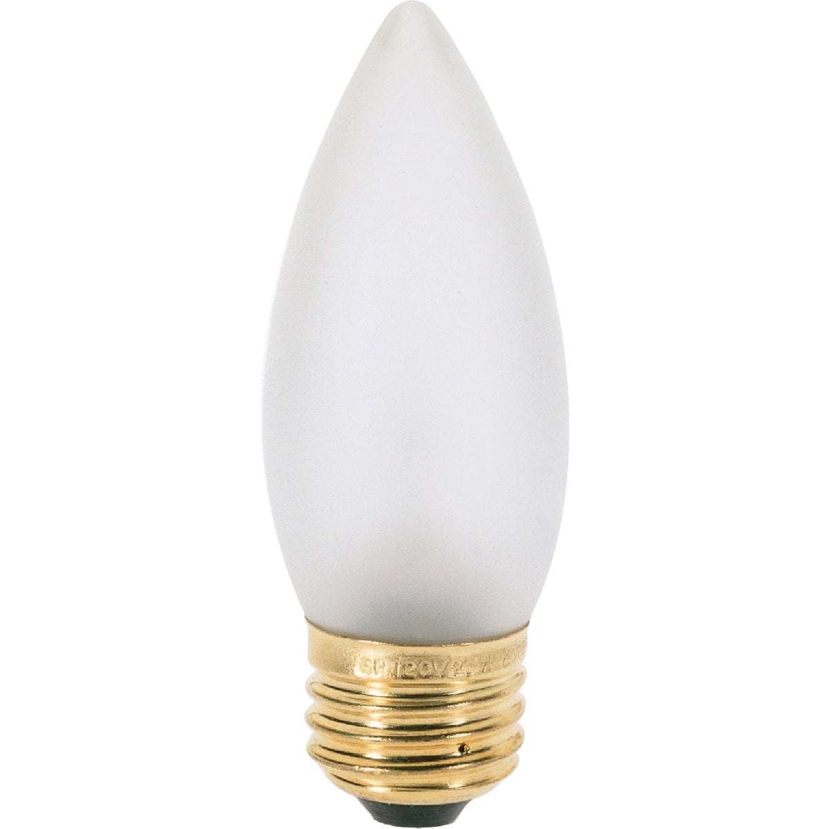 Satco Medium B11 Incandescent Decorative Blunt Tip Light Bulb