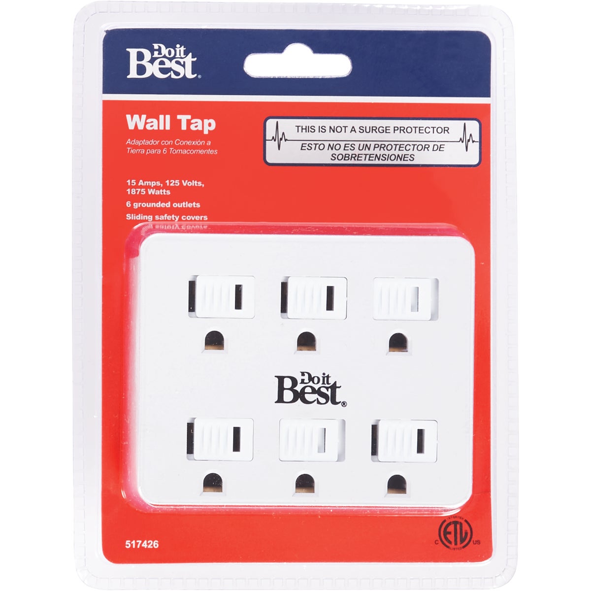 Do it Best 6-Outlet Tap