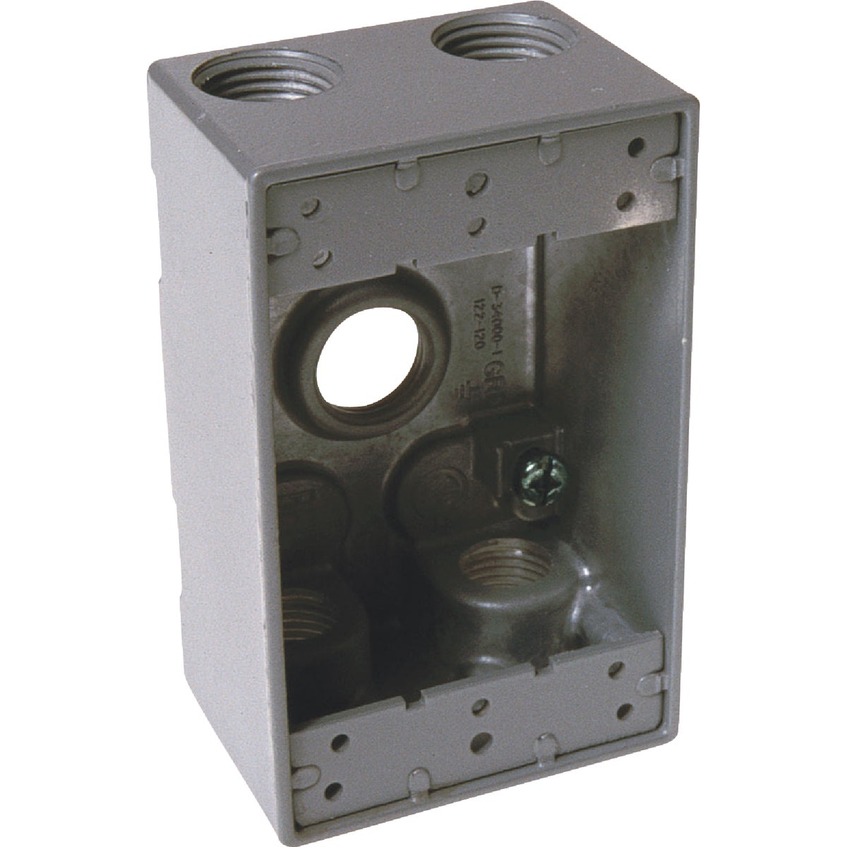 Hubbell Single Gang Weatherproof Outdoor Outlet Box