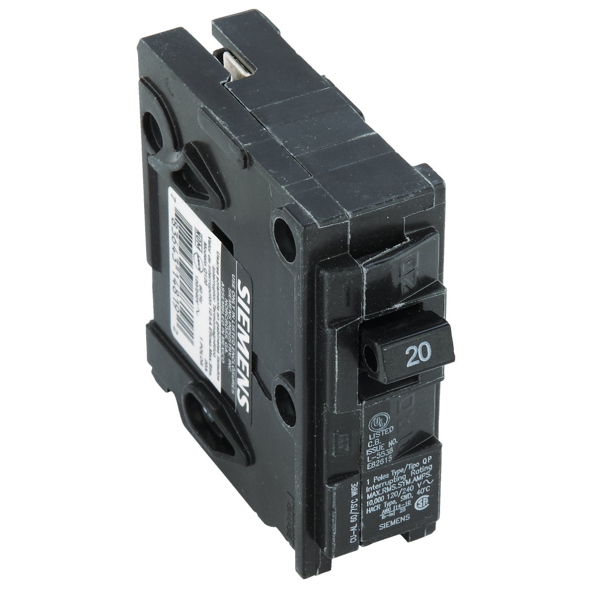 Connecticut Electric Interchangeable Packaged Circuit Breaker