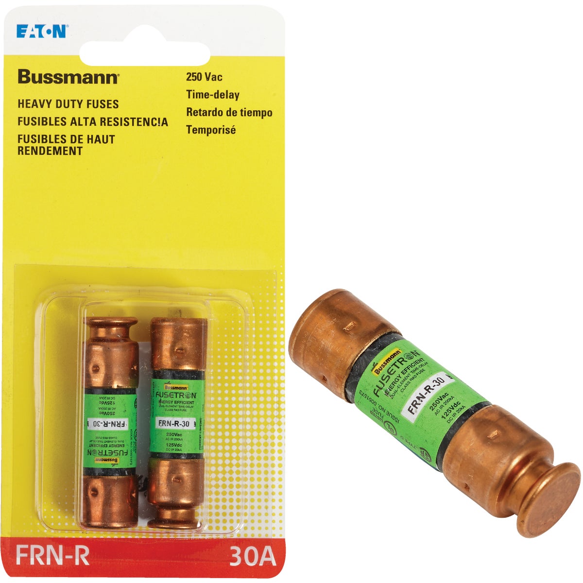 Bussmann Fusetron FRN-R Cartridge Fuse