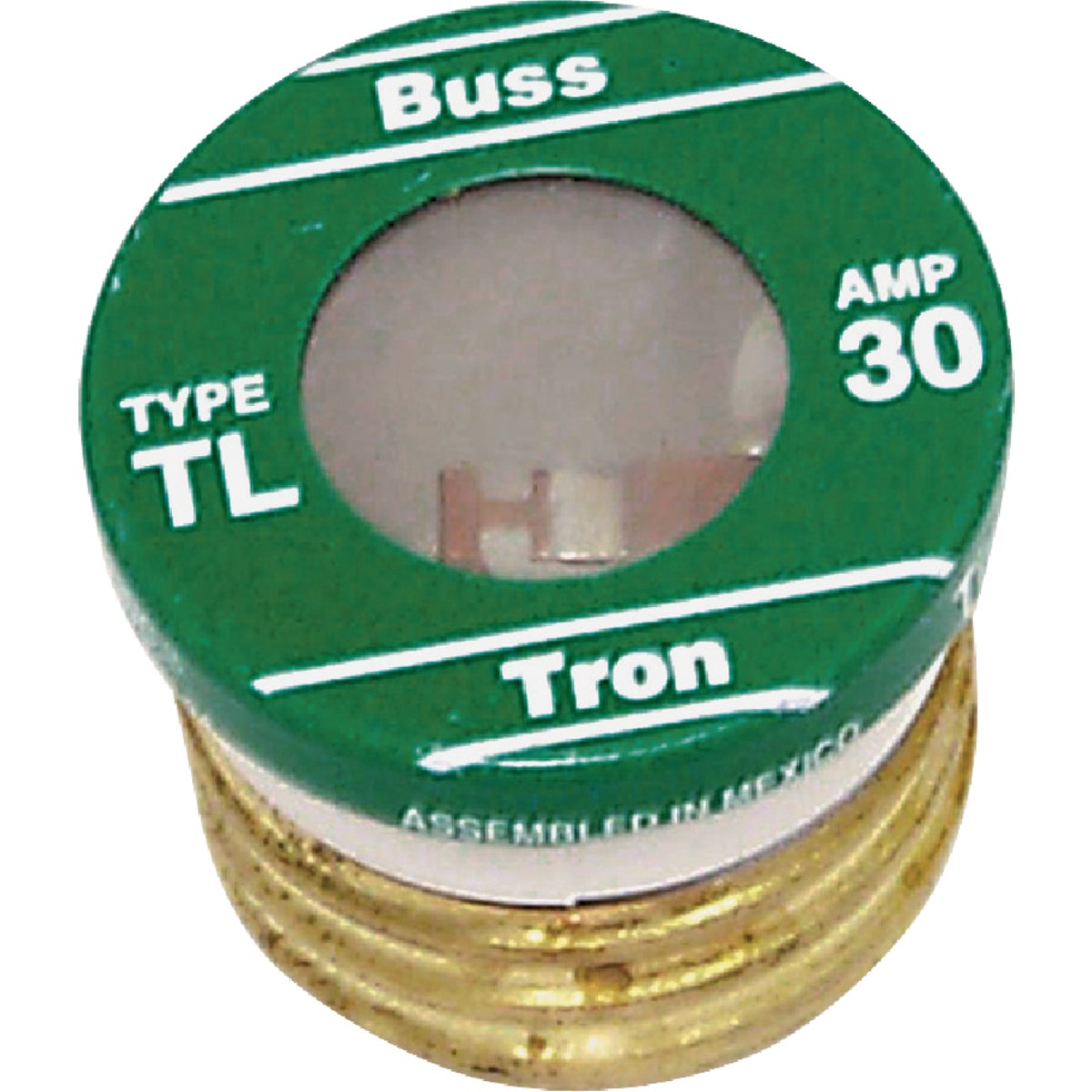 Bussmann 30A BP/TL Time-Delay Plug Fuse (3-Pack)