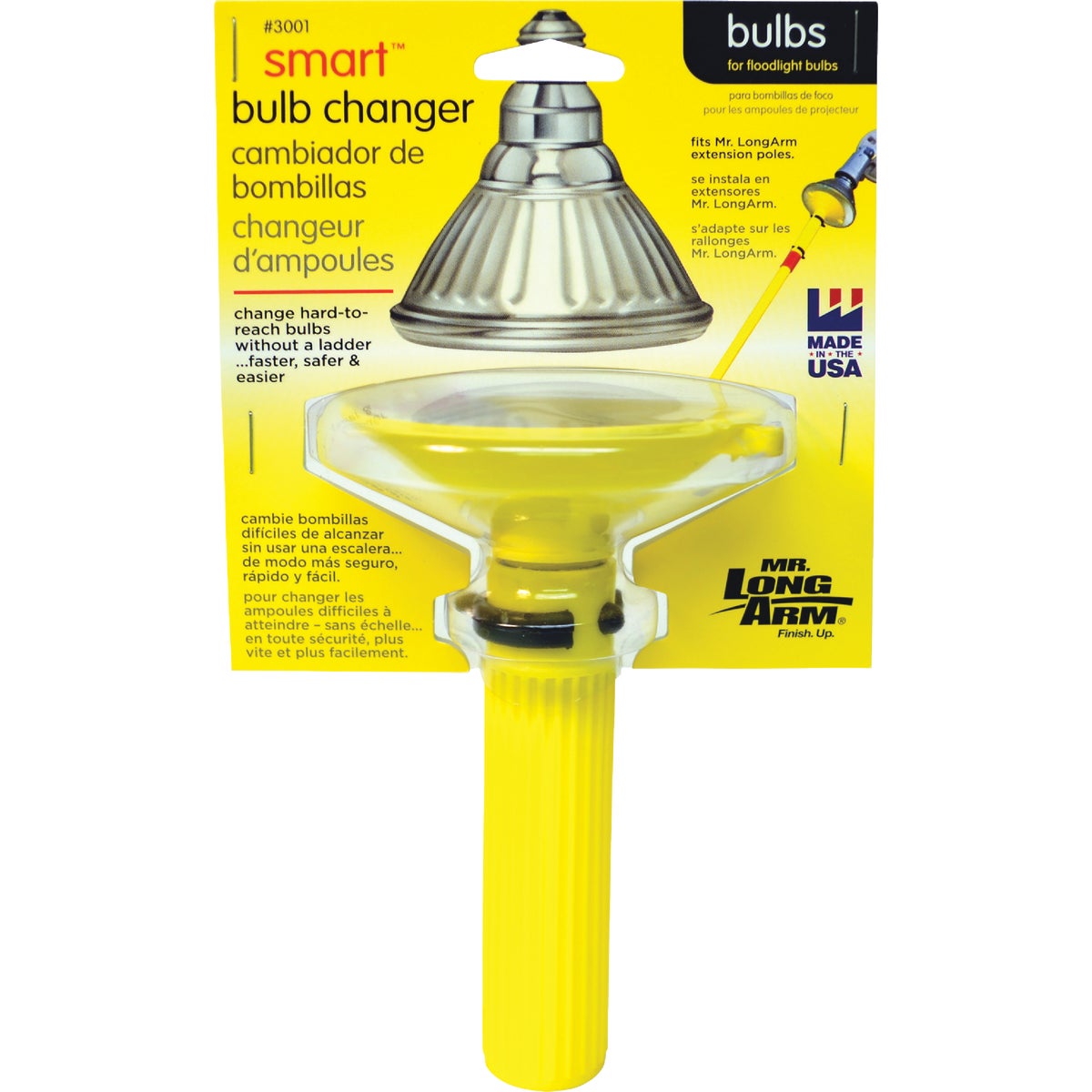 Mr Longarm PAR Flood Bulb Changer