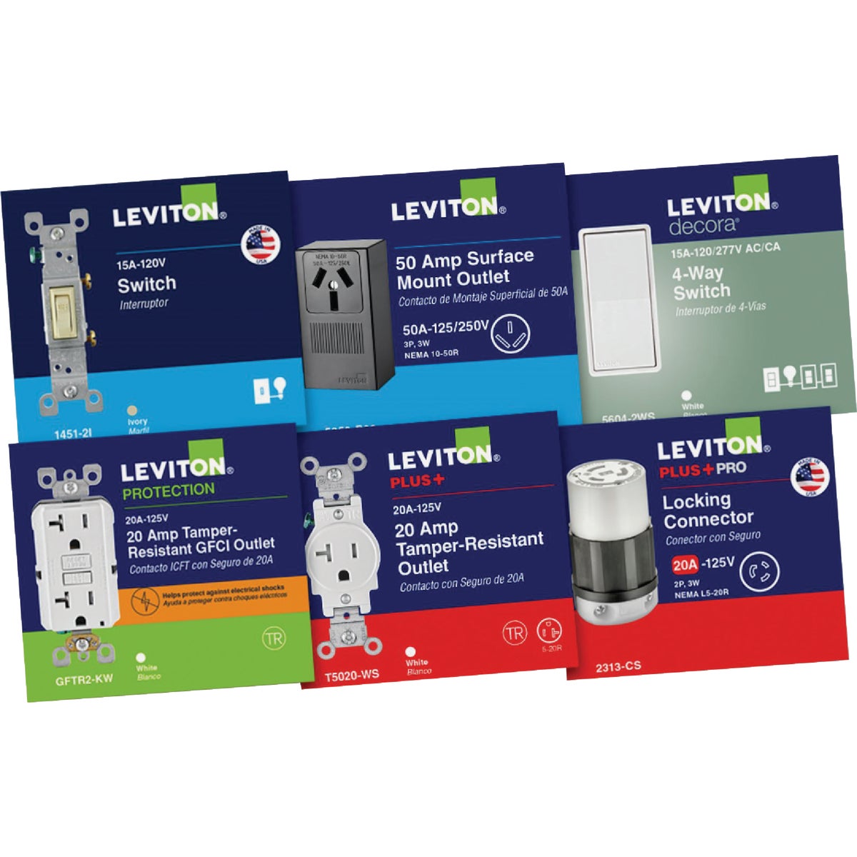 Leviton Do it Best Custom Track 262-Card Set for 16 Ft. Category Solutions Planogram
