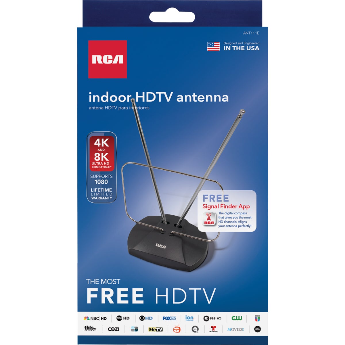 RCA Adjustable Indoor Antenna