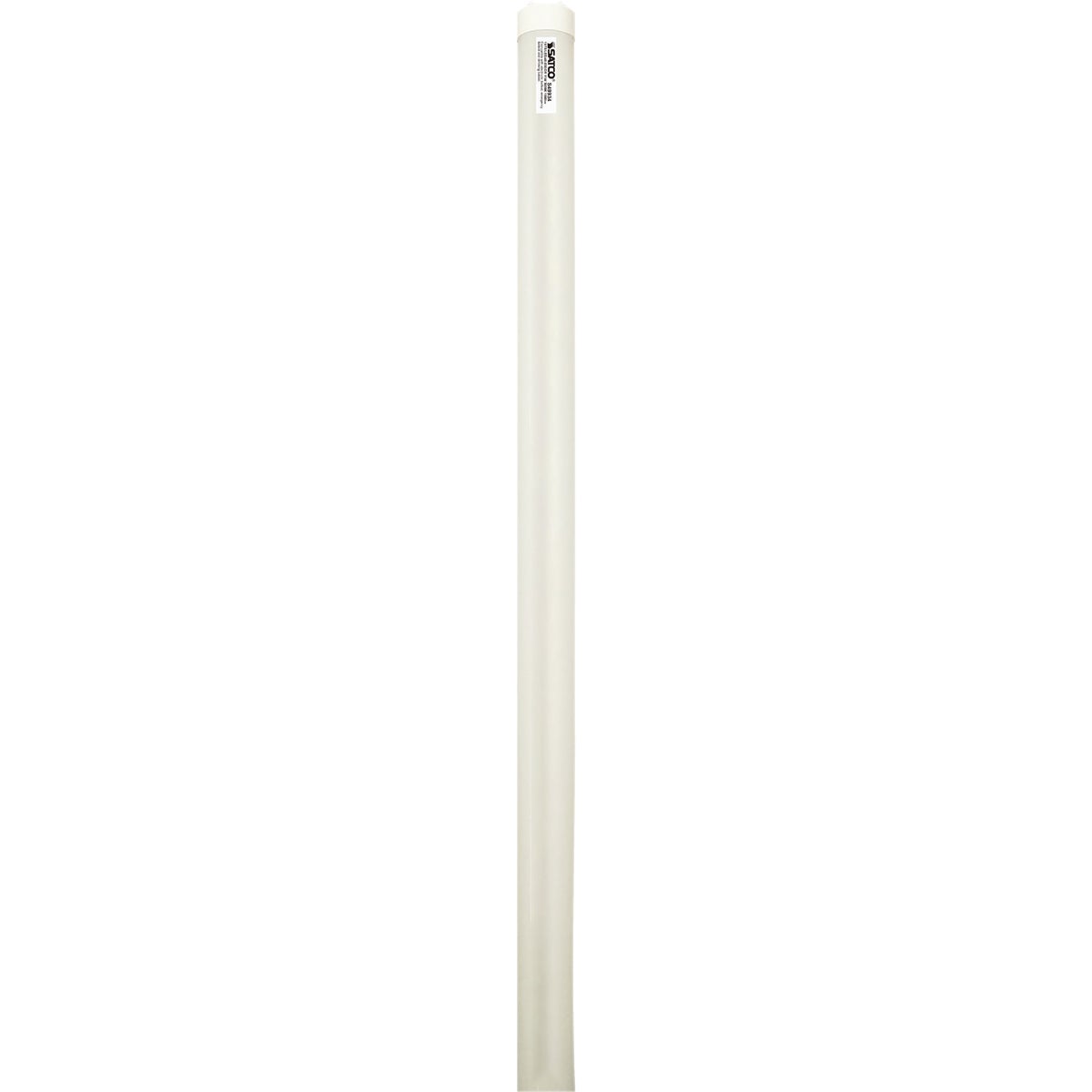 Satco 32W Equivalent 48 In. Warm White T8 Medium Bi-Pin LED Tube Light Bulb
