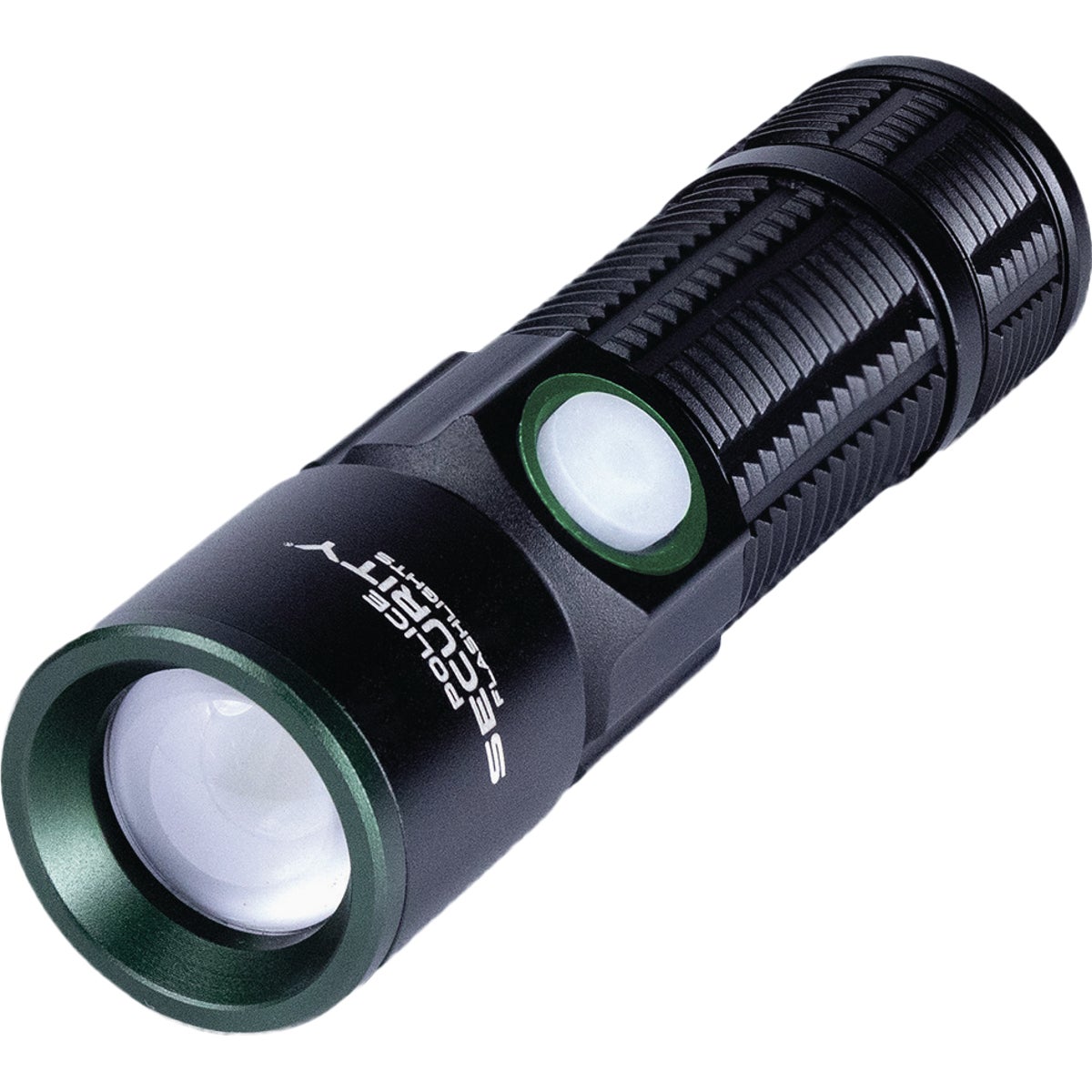 Police Security Elite 550 Lm. USB Rechargeable Car Flashlight