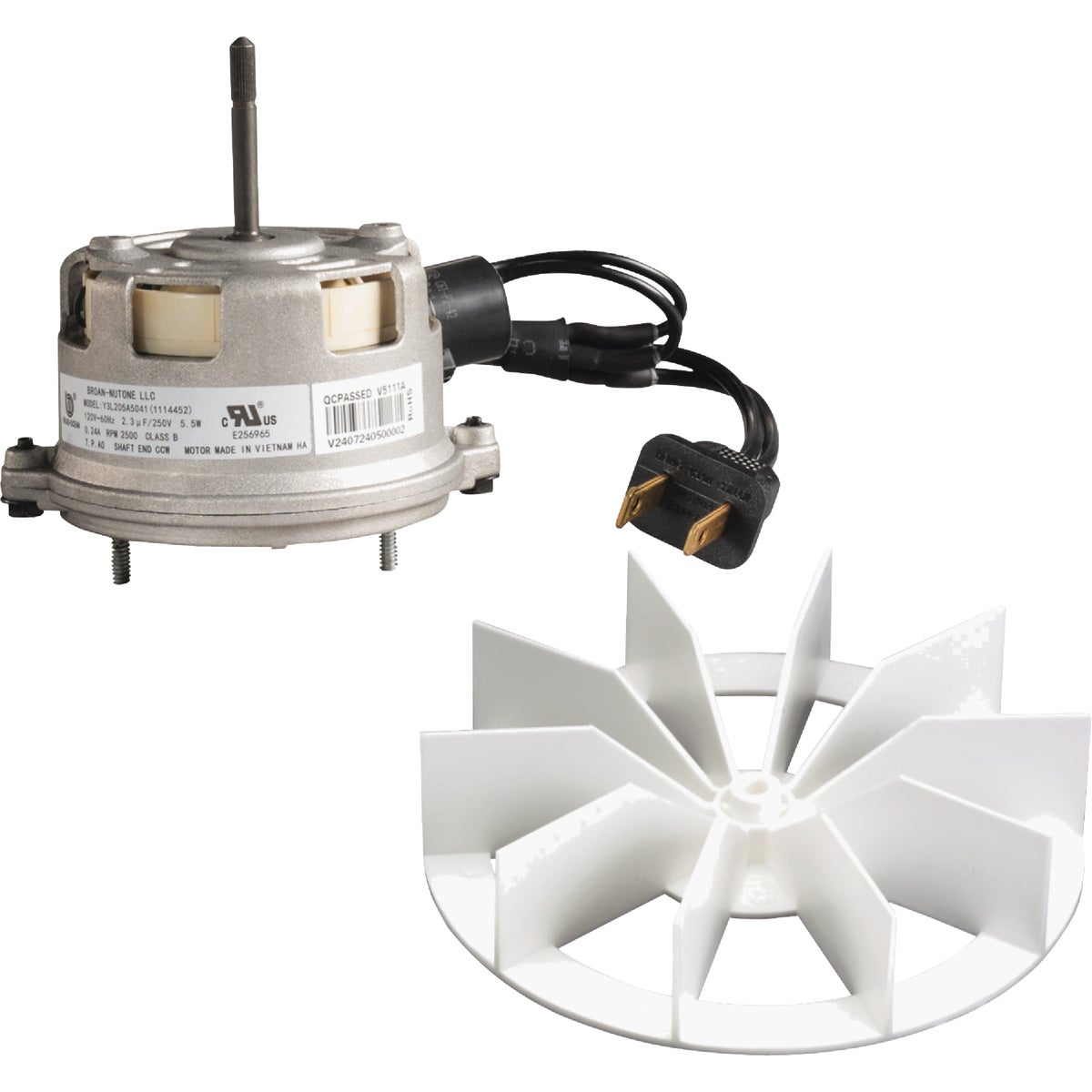 Broan 120V 50 CFM Copper & Zinc Exhaust Fan Motor