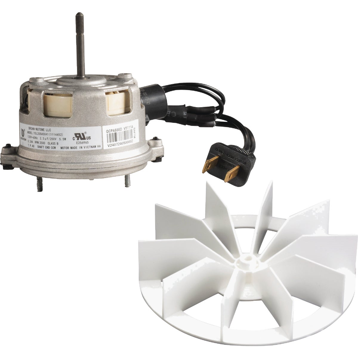 Broan 120V 70 CFM Replacement Exhaust Fan Motor