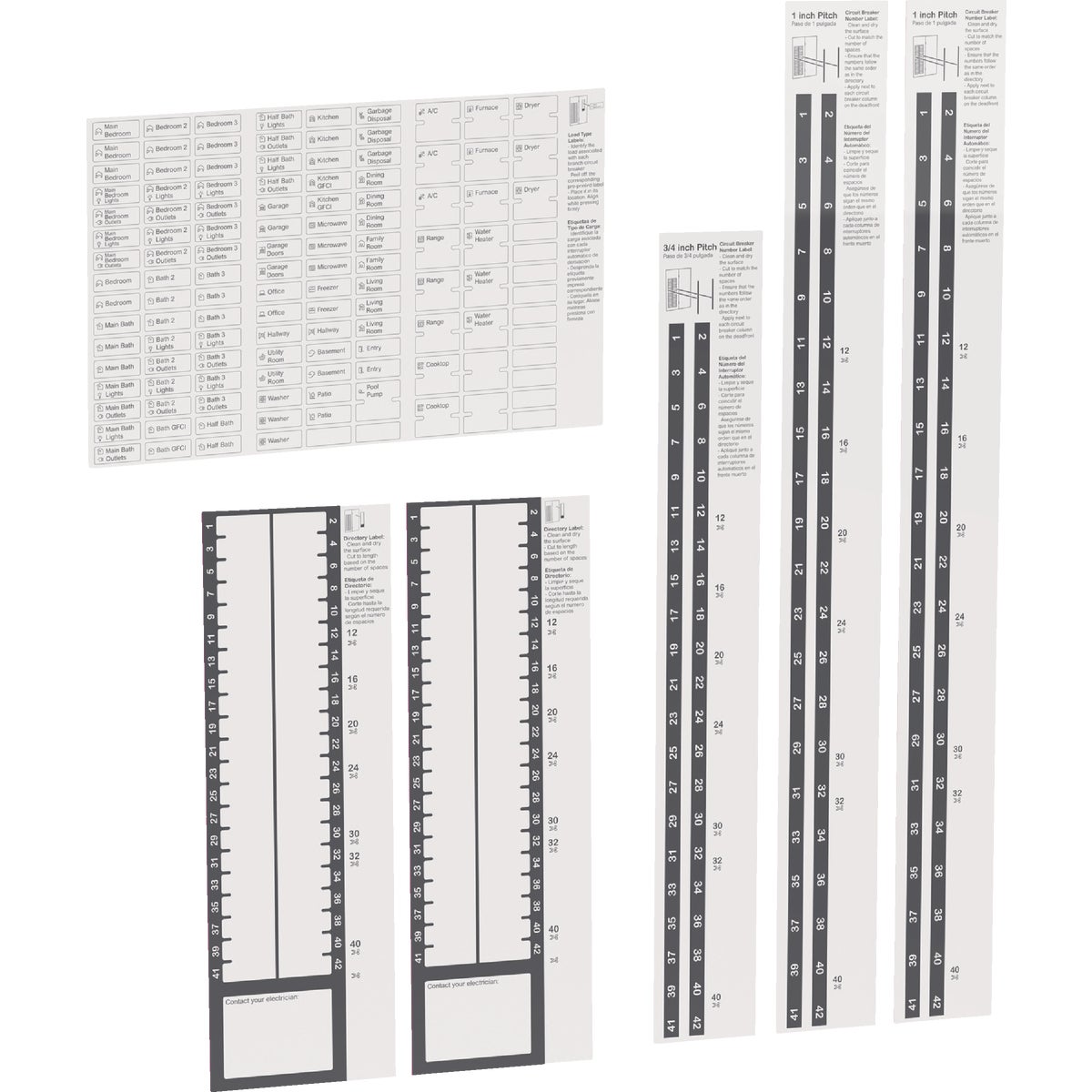 Circuit Breaker Labels