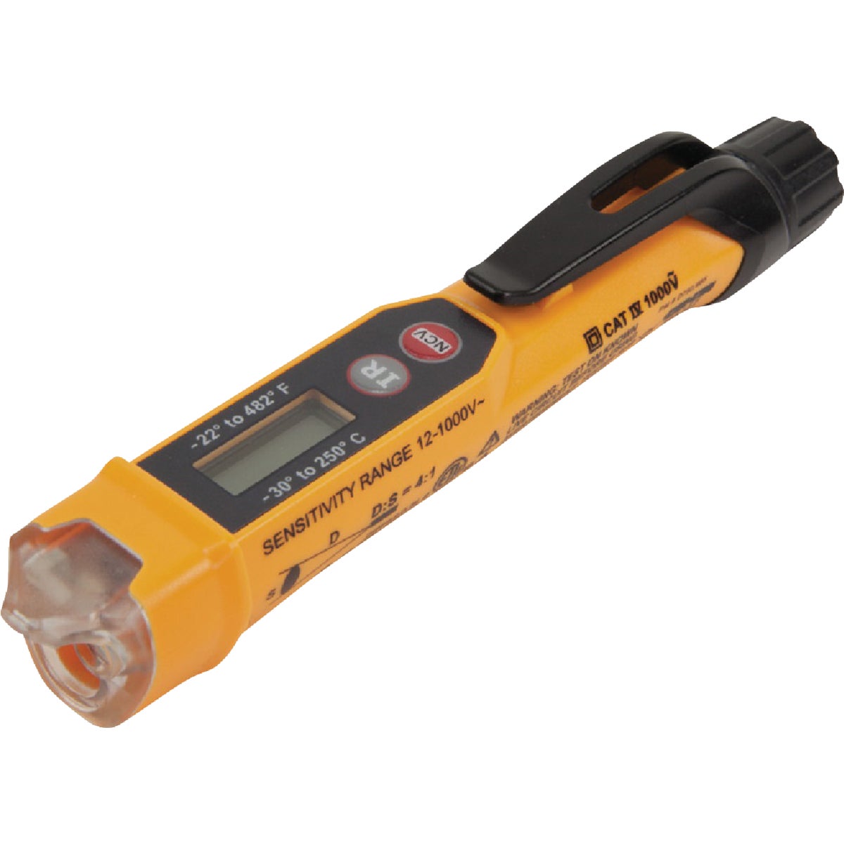 Klein Voltage Tester With Thermometer