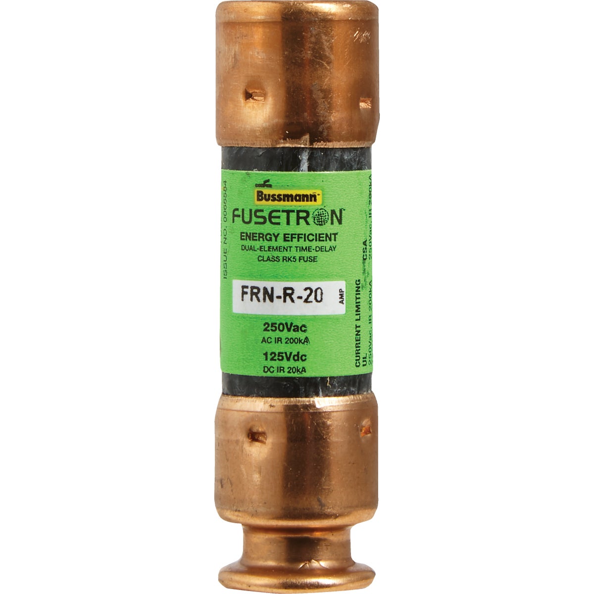 Bussmann Fusetron FRN-R Cartridge Fuse