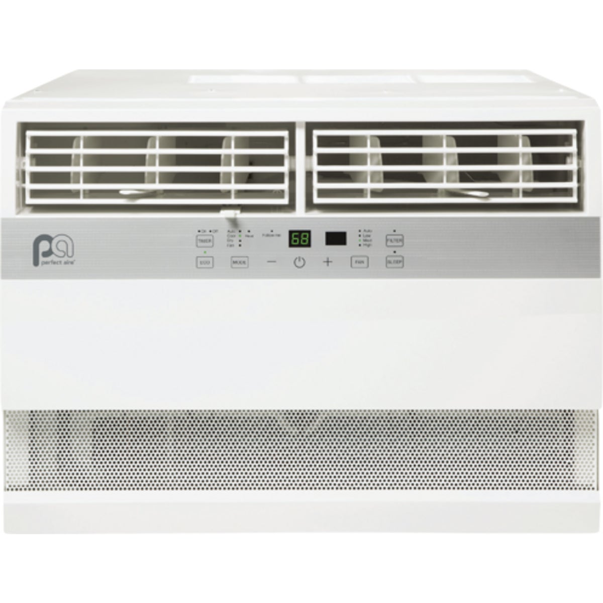 Perfect Aire 8000 BTU 350 Sq. Ft. Window Air Conditioner with Heater