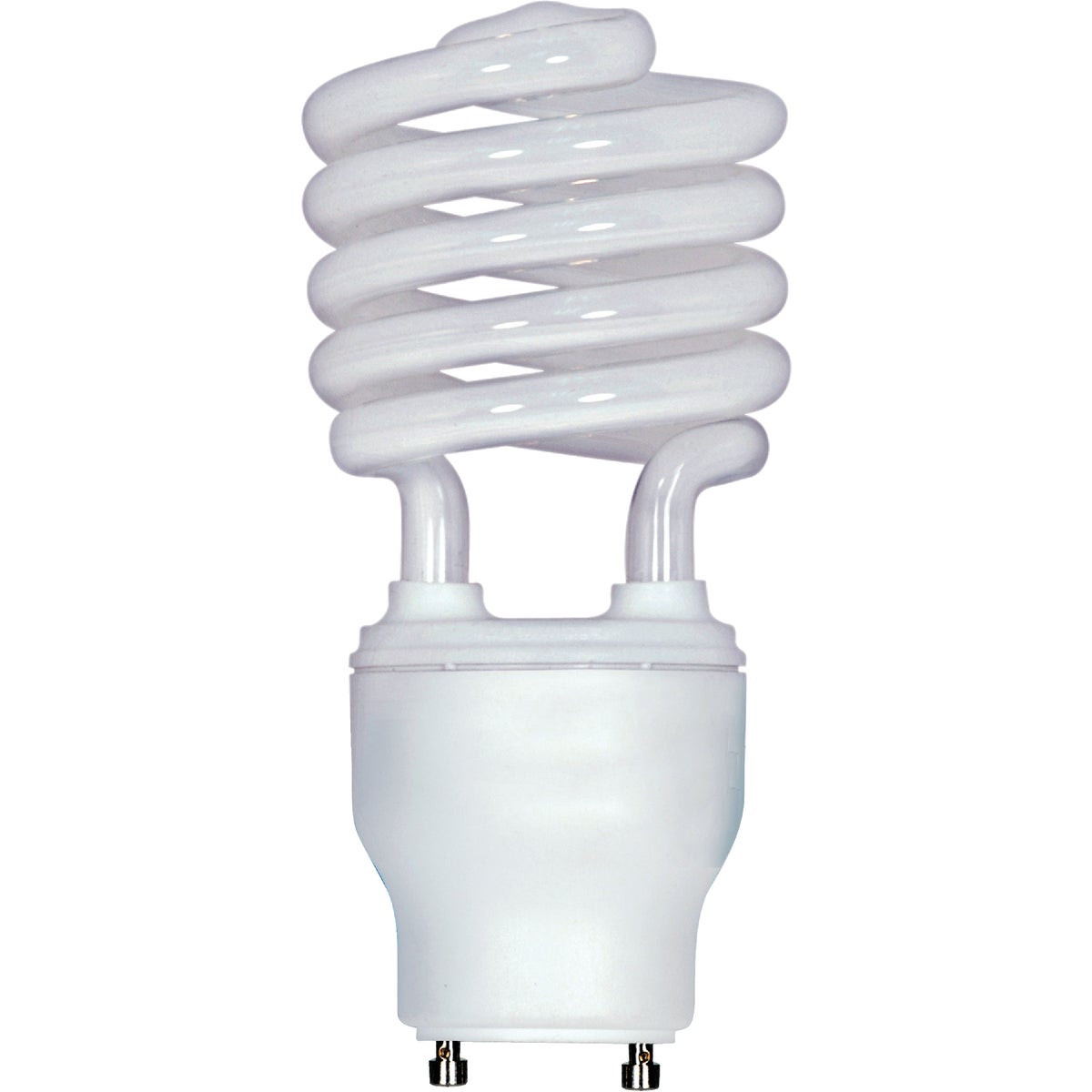 Satco 120W Equivalent Warm White GU24 Base T3 Spiral CFL Light Bulb