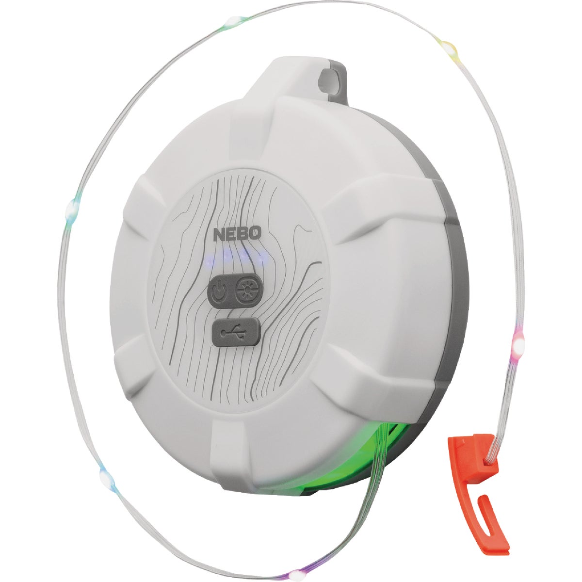 Nebo LUNA 400 Lm. LED Lantern & Color String Light